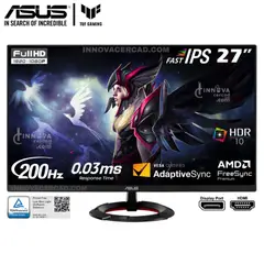 ASUS - MONITOR Tuf Gaming VG279Q5R 27 Fast IPS FHD 200Hz 03ms