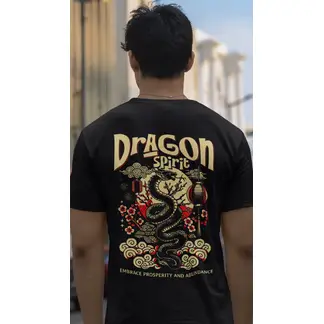 GENERICO - POLO BASICO URBANO JAPAN STREET COLLECTION - DRAGON