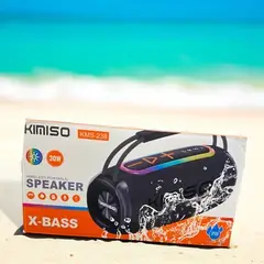 GENERICO - PARLANTE BLUETOOTH KMS-238 30W PORTÁTIL X-BASS