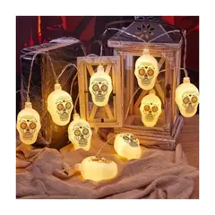 GENERICO - Guirnalda de luces led Catrina