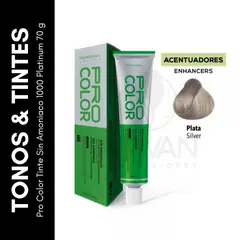 GENERICO - Pro Color Tinte Sin Amoniaco 1000 Platinum 70 g