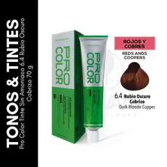 GENERICO - Pro Color Tinte Sin Amoniaco 64 Rubio Oscuro Cobrizo 70 g