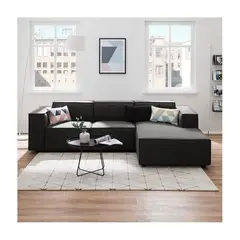 GENERICO - SECCIONAL CALIFORNIA - Tela Anti fluido+3 cojines regalo