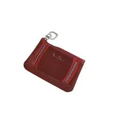 PERRY JHAN - Monedero de Cuero con detalles para Mujer