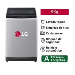 LG - Lavadora WT9GL Carga Superior 9kg Gris