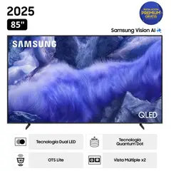 SAMSUNG - Televisor QLED 85" Visión AI Smart TV QN85QEF1 - Nuevo 2025
