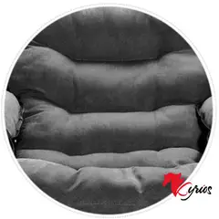 NO LOGO - SILLA PLEGABLE DE 3 POSICIONES + APOYA PIES + ALMOHADA