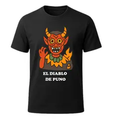 AQUA&MODA - Polo 100% Algodón Estilo Clasico Unisex AquaModa Logo HalloWeen POHWP3