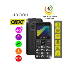 UNONU - CELULAR BASICO CONTACT 4G PANTALLA 1.77"