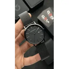 HANNAH MARTIN - RELOJ ORIGINAL HM151 ELEGANTE Y CASUAL - NEGRO HAN-85