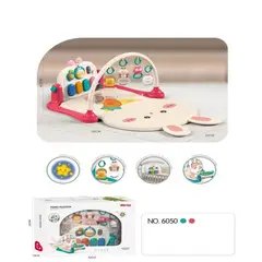 GENERICO - GIMNASIO DE BEBE CON PIANO PARA PATEAR 3 EN 1