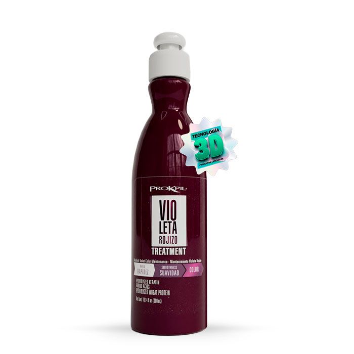 Tratamiento Violeta Rojizo 3D 300 ml