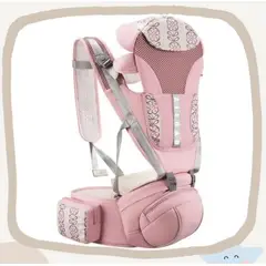 GENERICO - PortaBebe Canguro Rosado Cicciobello