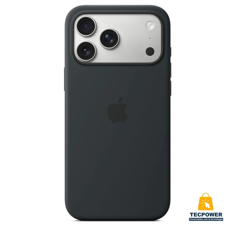 Silicone Case Negro 17 Pro Max