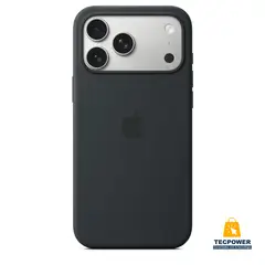 GENERICO - Silicone Case Negro 17 Pro Max