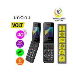 UNONU - CELULAR BASICO VOLT TAPA 4G PANTALLA 2.4"