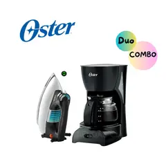 OSTER - Pack Cafetera BVSTDCDR5B Y Plancha GCSTBV4119-053