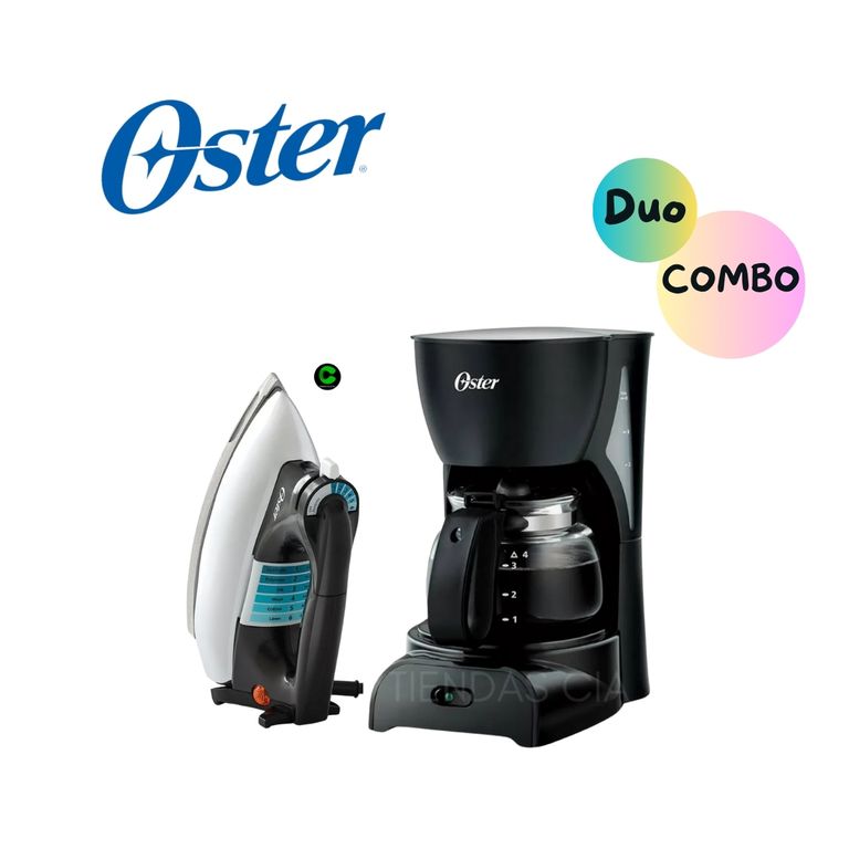Combo Cafetera BVSTDCDR5B Y Plancha GCSTBV4119-053