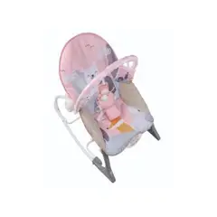 GENERICO - SILLA MECEDORA MUSICAL ELECTRONICA ROSADO