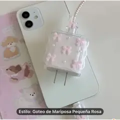 GENERICO - CASE PROTECTOR PARA CARGADOR DE IPHONE ESTILO LAZO