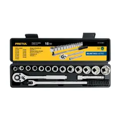 PRETUL - Juego de 16 herramientas 12 mm para mecánico - 21174