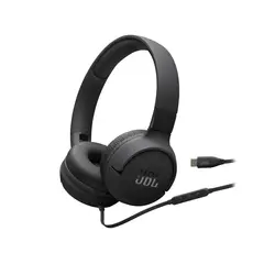 JBL - Audifonos Tune 520C con Cable USB-C Negro