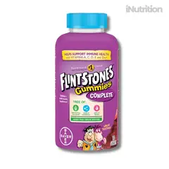 BAYER - FLINTSTONES CHILDREN'S COMPLETE MULTIVITAMIN GUMMIES - 180 UND