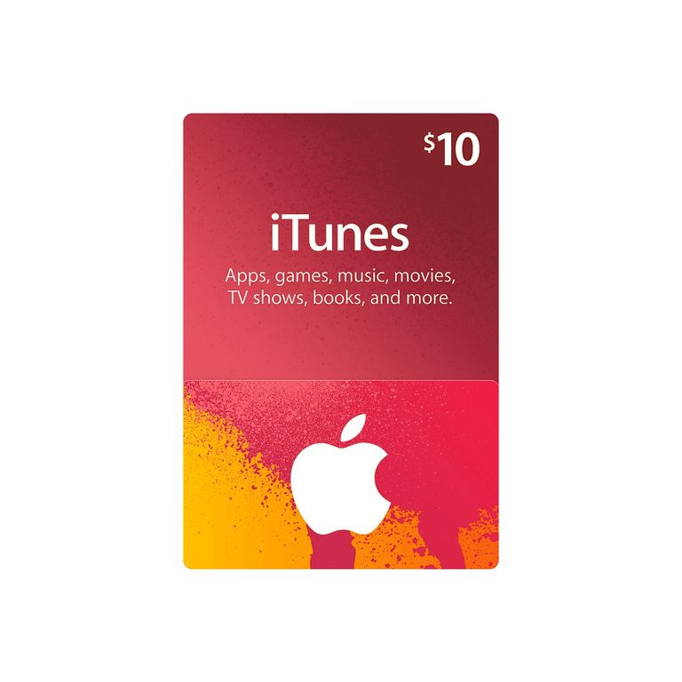 Tarjeta Gift Card iTunes 10 USD Fisico