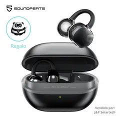 SOUNDPEATS - Audifonos POP Clip with Physical Buttons - Black