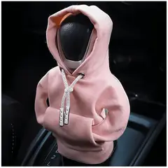 GENERICO - Funda Rosada para Palanca de Cambios de Auto o Camioneta