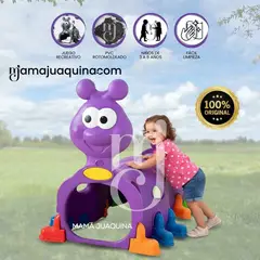 BABY - Tunel Gusanito para Niños «BUGSY GUSANITO» de Lujo Purple