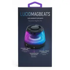 OEM - Parlante Lucid MagBeats con luces LED y base magnética MagSafe