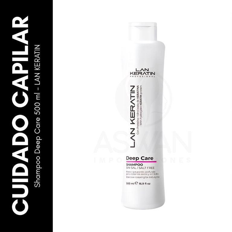 Shampoo Deep Care 500 ml - LAN KERATIN