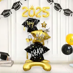 GENERICO - GLOBOS PARA FIESTA DE GRADUACIÓN Y PROMOCIÓN DE COLEGIO