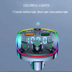 GENERICO - Bluetooth car autos con entrada usb tipo C