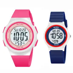SKMEI - Relojes Dúo para PAPA HIJO HIJA MAMA Digital