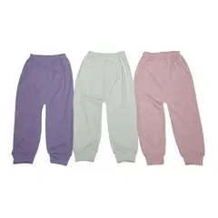 GENERICO - Pack x3 pantalones de algodón talla 2