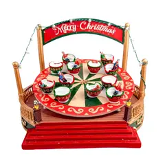 FLORIPA - Parque De Diversiones Navideño de 23cm FC116 FLORIPASTORE
