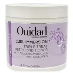 OUIDAD - Acondicionador Profundo Curl Immersion Triple Treat 355 ml