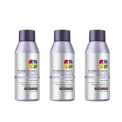 PUREOLOGY - Acondicionador Limpiador Hidratante 50 ml - Set de 3 Viaje