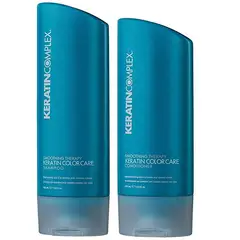 KERATIN COMPLEX - Set de Shampoo y Acondicionador Keratin Care 400 ml