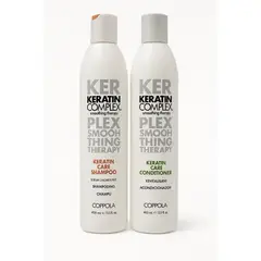 KERATIN COMPLEX - Coppola Set de Shampoo y Acondicionador 400 ml