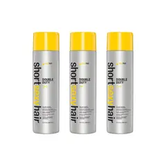 SEXY HAIR - Doble Deber Champú y Acondicionador Limpiador Profundo 300 ml Set de 3
