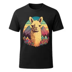 AQUA&MODA - Polo 100% Algodón Estilo Clasico Unisex AquaModa Logo LLama POLL3