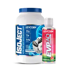 EVOGEN - IsoJect 26 Servicios - Cookie and cream + Evp-aq Glicerol Liquido 473ml - Watermelon