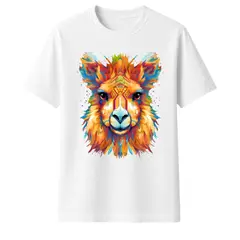 AQUA&MODA - Polo 100% Algodón Estilo Clasico Unisex AquaModa Logo LLama POLL4