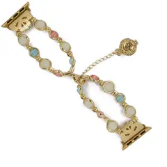 GENERICO - Correa Pulsera Metal para Apple Watch 49mm - Dorado