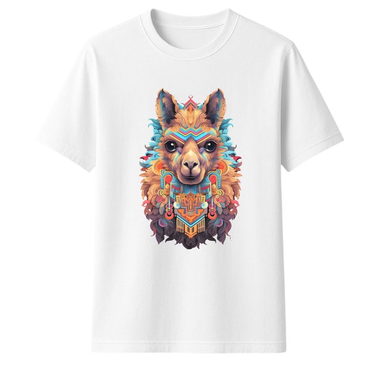 Polo 100% Algodón Estilo Clasico Unisex AquaModa Logo LLama POLL7