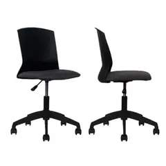 ZIYAZ - Silla De Oficina Morelia NegroGris Osc Giratoria