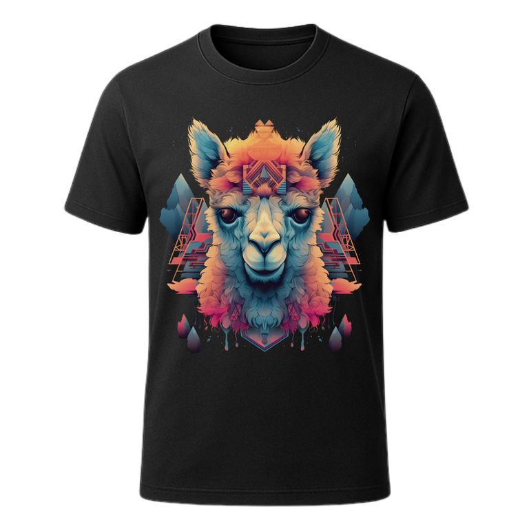 Polo 100% Algodón Estilo Clasico Unisex AquaModa Logo LLama POLL9